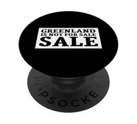 Greenland is Not for Sale PopSockets PopGrip Adhésif