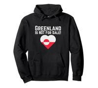 Greenland is Not for Sales Flag Politics Tops & Accessoires Sweat à Capuche