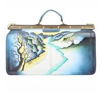 Greenland Nature Art+Craft Mallette de médecin Cuir véritable 48 cm multicolore
