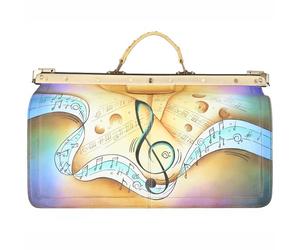 Greenland Nature Art+Craft Mallette médicale en cuir 48 cm pour ordinateur portable multicolore