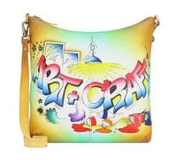 Greenland Nature Art+Craft Sac à bandoulière en cuir 34 cm multicolore