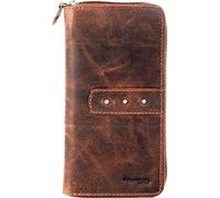 Greenland Nature Classic Porte-monnaie en cuir 19 cm brun