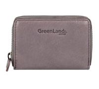 Greenland Nature Étui pour cartes de crédit Protection RFID Cuir véritable 10.5 cm violet