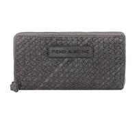 Greenland Nature Femi & Nine Porte-monnaie Cuir véritable 20 cm gris