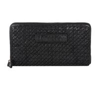 Greenland Nature Femi & Nine Porte-monnaie Cuir véritable 20 cm noir