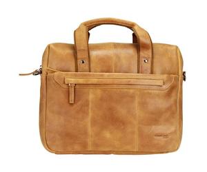 Greenland Nature Light Porte-documents en cuir 37 cm Compartiment pour tablette brun