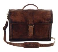 GreenLand Nature mallette MASCU & LINE Briefcase Brown