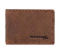 Greenland Nature Montenegro Porte-monnaie RFID Cuir 10,5 cm braun (2962-braun)