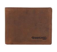 Greenland Nature Montenegro Porte-monnaie RFID Cuir 12 cm brun