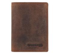 Greenland Nature Montenegro Porte-monnaie RFID Cuir 9 cm braun (2959-braun)