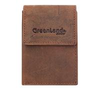 Greenland Nature Porte-cartes de crédit Montenegro RFID en cuir 6,5 cm braun (2984-braun)