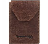 Greenland Nature Porte-monnaie Montana RFID cuir 7 cm brun