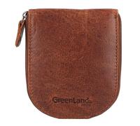 Greenland Nature Porte-monnaie Montana RFID cuir 9 cm braun (GRL-169-25)