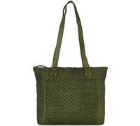 Greenland Nature Sac bandoulière 'Femi & Nine' vert, Taille One Size