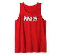 Greenland Politics is Not for Sales Tops, T-Shirts & Accessoires Débardeur