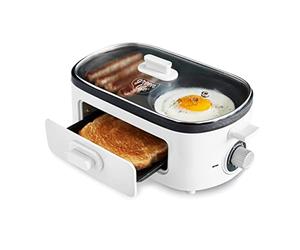 GreenLife CC006796-001 Machine à petit-déjeuner, céramique, blanc