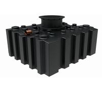 GreenLife Cuve de récupération d’eau de pluie enterrée - 3000 L plate - G0006043