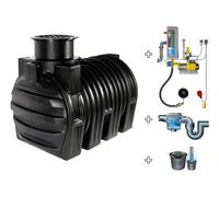 GreenLife Cuve recuperateur eau Clever A 3400 L - G0001370