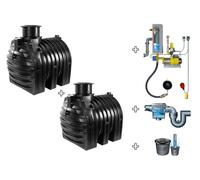 GreenLife Cuve recuperateur eau Clever A 9000 L - G0002064