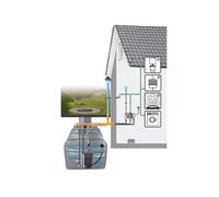 GreenLife Kit Cuve Récupération d'Eau Enterrée Maison et Jardin U1.1 - G0001883