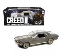 Voiture Miniature de Collection - GREENLIGHT - FORD Mustang Coupe Creed II - Matt Black - 1967