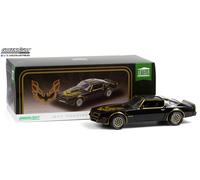 Greenlight 19098 1:18 1977 Pontiac Firebird Trans Am Noir W / Doré Aigle Capuche
