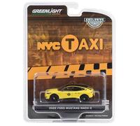 Greenlight 30430 Mach-E Jaune Avec Ciel Noir Taxi Série Exclusive Hobby 1/64 Modèle De Voiture Moulé Sous Pression 2022