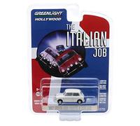Greenlight 44880-C Hollywood Series 28 - The Italian Job (1969) - Austin Mini Cooper S 1275 MkI - Blanc avec sangles en cuir noir