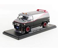Greenlight - A-TEAM DieCast Model Car 12cm Van GMC VANDURA 1983 Scale 1/43 ORIGINAL