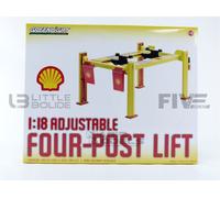 Greenlight Collectibles 1/18 - 13583 - Accessoires Pont Elevateur 4 Colonnes - Shell-Greenlight