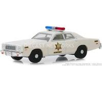 Greenlight Collectibles 1/64 - Plymouth Fury Hazzard County Sheriff - 1977 - 30110-Greenlight Collectibles