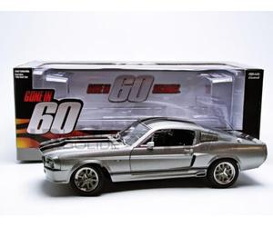Greenlight Collectibles - 12909 - Véhicule Miniature - Modèle À L'échelle - Ford Mustang Shelby - Gt 500 Custom - Eleanor - Echelle 1/18