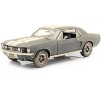 Greenlight Collectibles – Voiture miniature 1/18 – Ford Mustang Coupé Creed II 1967 – Noir mat