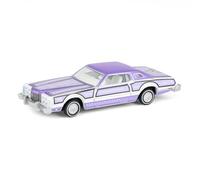 Greenlight Collectibles GL-2020003 - Édition spéciale Michael Heralda - Modèle moulé sous pression à l'échelle 1:64 - Ford Thunderbird Lowrider 1973