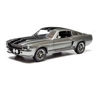 Greenlight Collectibles- Miniature Voiture de Collection, 18220, Gris métal/Noir