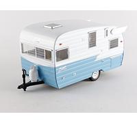 Greenlight Collectibles- Miniature Voiture de Collection, 18229, Bleu/Blanc