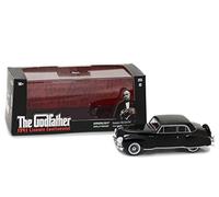 Greenlight Collectibles - Miniature Voiture Lincoln Continental The Godfather 1972 Echelle 1/43, 86507, Noir
