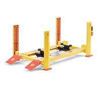 GREENLIGHT COLLECTIBLES- Pont Elevateur 4 Colonnes - Shell (1:18 Adjustable - Four-Post Lift)