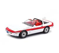 GREENLIGHT COLLECTIBLES- Voiture Miniature de Collection, 13532, Blanc/Rouge