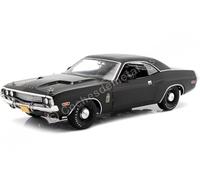 Voiture Miniature de Collection 1-18 - DODGE Challenger R/T 426 - 1970 - Black - 13614 - Metal