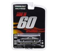 GREENLIGHT- Mustang Collectibles-Miniature Voiture de Collection, 44740-B, Gris Métallique/Noir, Multicolor