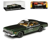 Greenlight Plymouth Fury Green Checker Cab Taxi USA Beverly Hills Cop 1984 1/43 Modèle Voiture