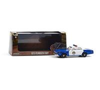Greenlight Plymouth Fury Osage County Sheriff, Blanc/Bleu 1974 1/43