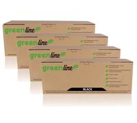 greenline multipack compatible avec Brother TN-910 BK contient 4x Cartouche toner