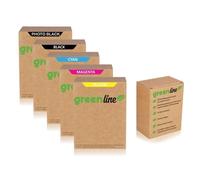 greenline multipack remplace Canon 2932B001 / PGI-520PGBK contient 5x cartouche d'encre