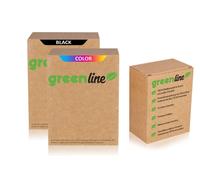 greenline multipack remplace HP C2P05AE / 62XL contient 2x Cartouche à tête d'impressio