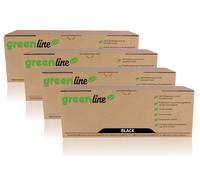 greenline multipack remplace HP CF540X / 203X contient 4x Cartouche de toner