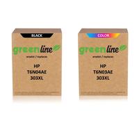 greenline multipack remplace HP N9K08AE / 304XL contient 2x Cartouche à tête d'impressio