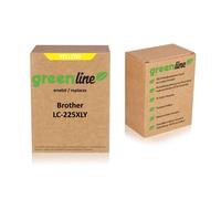 greenline remplace Brother LC-225XLY Cartouche d'encre, jaune