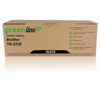 greenline remplace Brother TN-2210 XXL Cartouche toner, noir